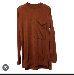 Joseph Wool Big Pocket Tunic Sweater